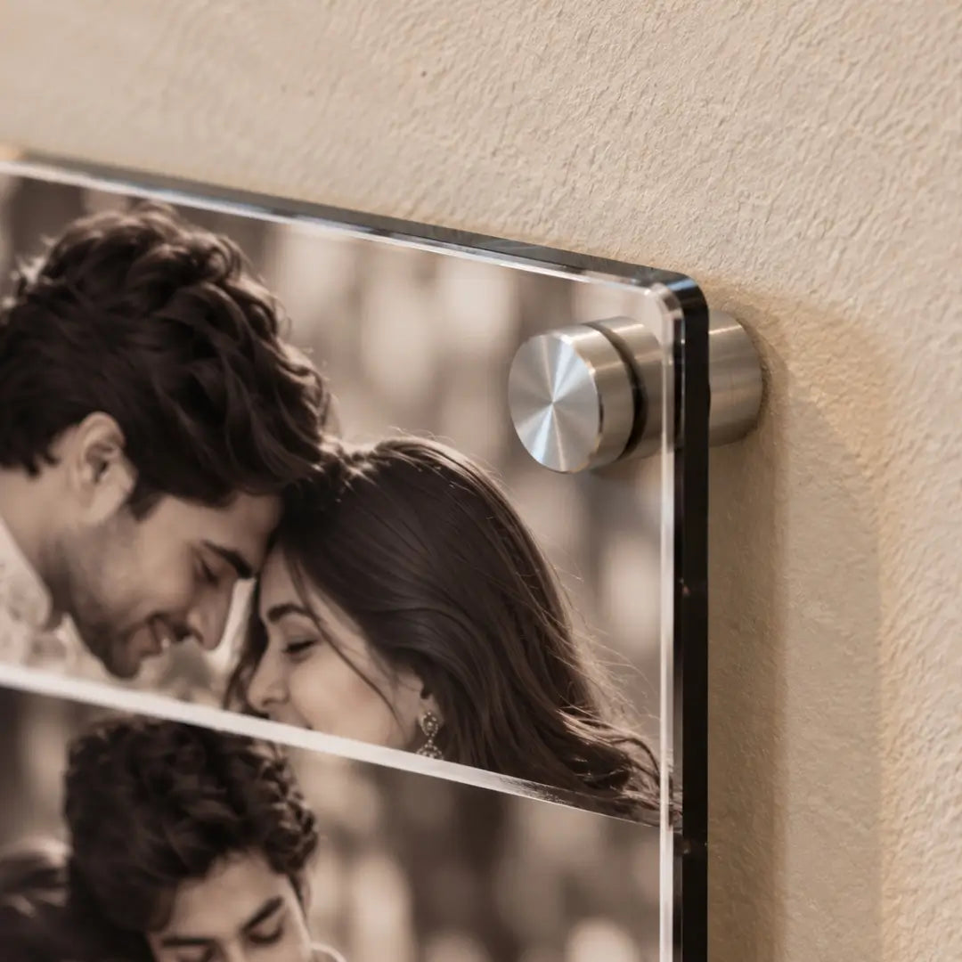 Forever Us- Personalized Couple Acrylic Photo Frame
