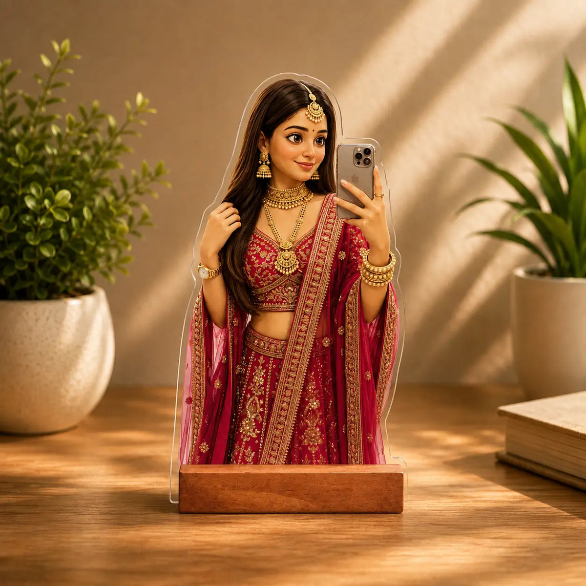 Personalised 3D Caricature Standee | Custom Photo Desk Standee