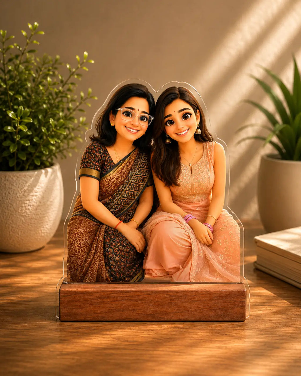 Personalised 3D Caricature Standee | Custom Photo Desk Standee