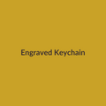 Engraved Wooden Keychain